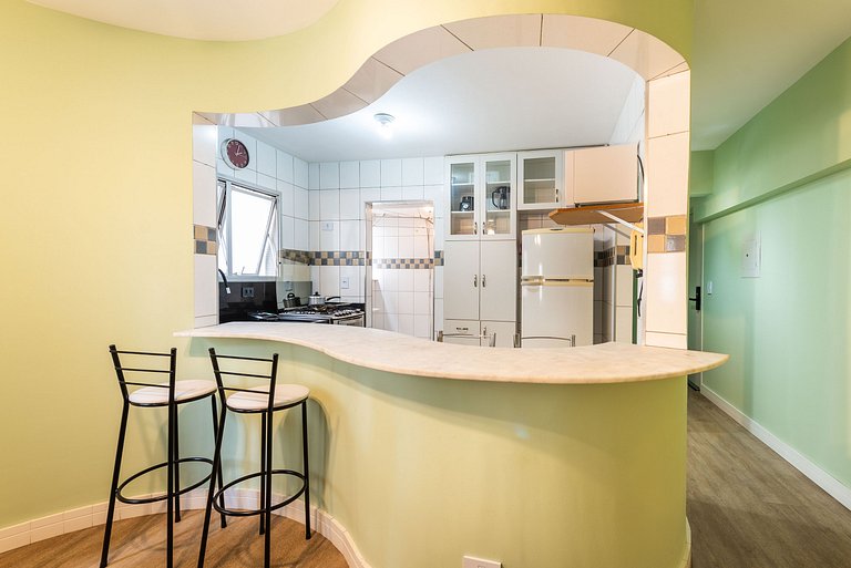 AM53 Apartamento confortável para 4 pessoas