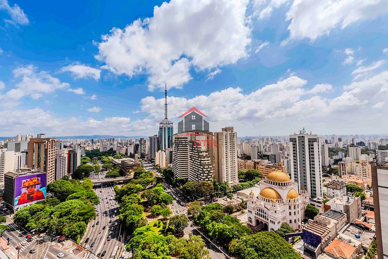 ON21 Studio Aconchegante prox. ao Metrô Paraíso