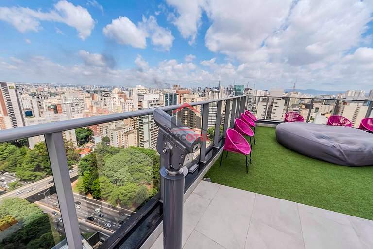 ON15 Studio Aconchegante prox. ao Metrô Paraíso