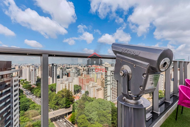 ON15 Studio Aconchegante prox. ao Metrô Paraíso