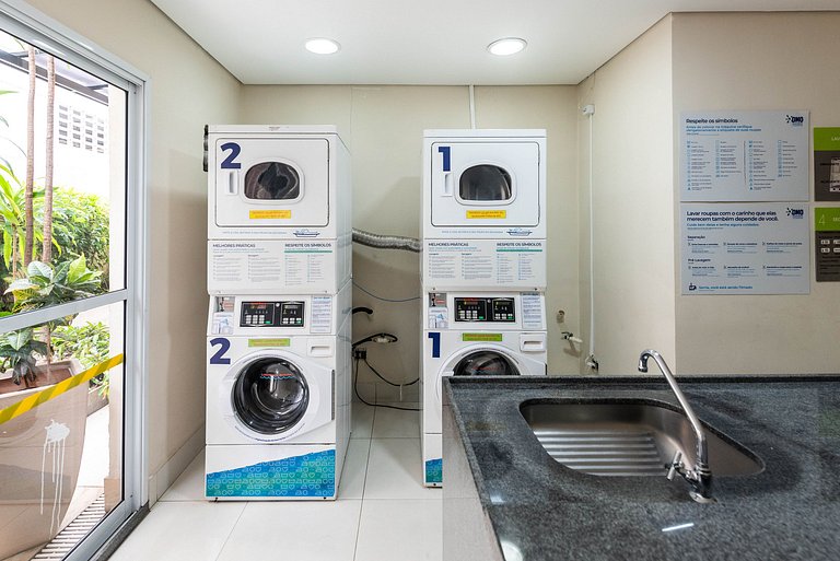 TPP112 Apartamento bem equipado próx. ao shopping
