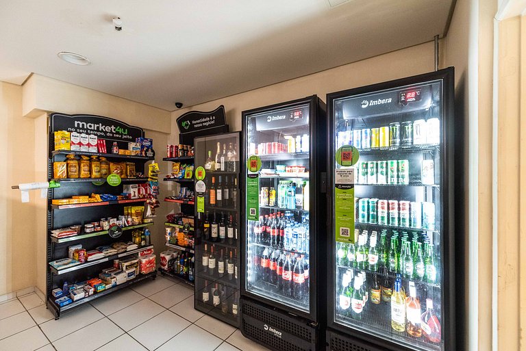 TPP112 Apartamento bem equipado próx. ao shopping