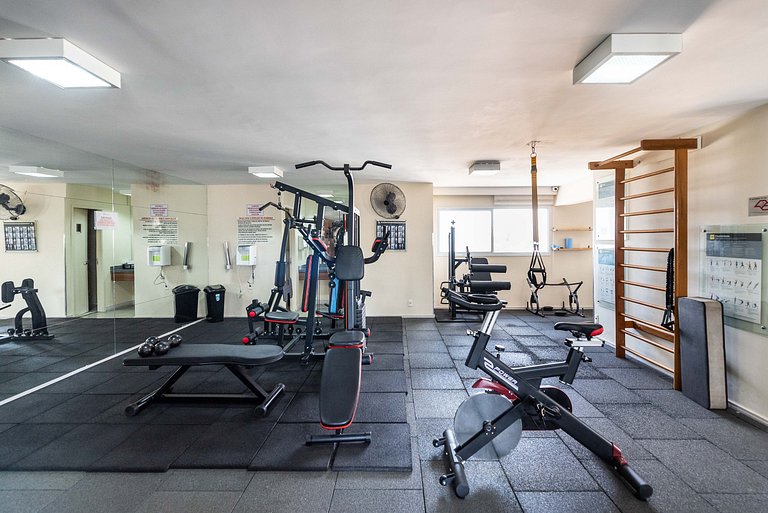 TPP112 Apartamento bem equipado próx. ao shopping