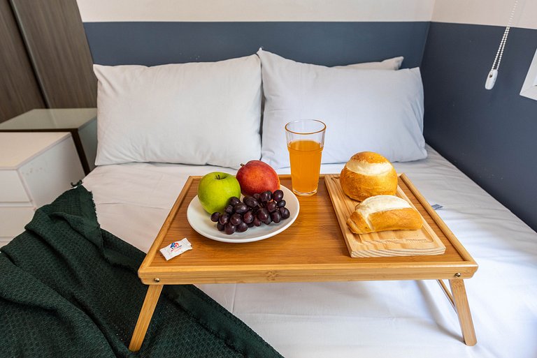 TPP112 Apartamento bem equipado próx. ao shopping