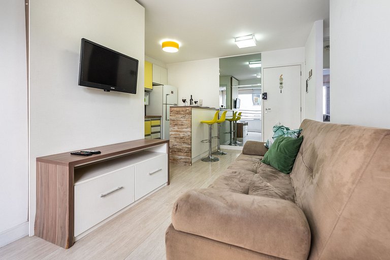 TPP112 Apartamento bem equipado próx. ao shopping