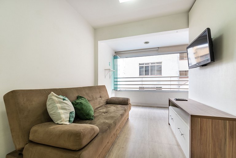 TPP112 Apartamento bem equipado próx. ao shopping
