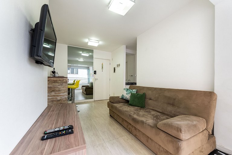 TPP112 Apartamento bem equipado próx. ao shopping