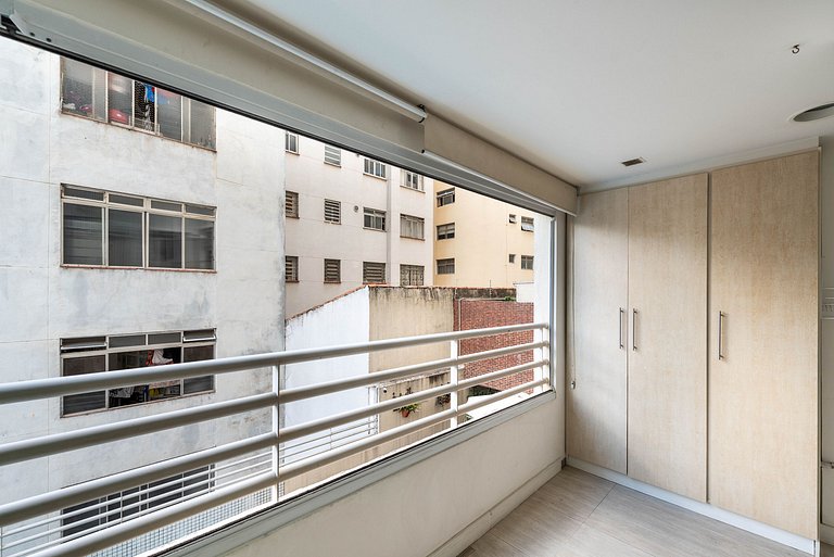 TPP112 Apartamento bem equipado próx. ao shopping