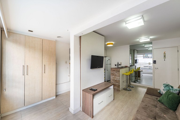 TPP112 Apartamento bem equipado próx. ao shopping