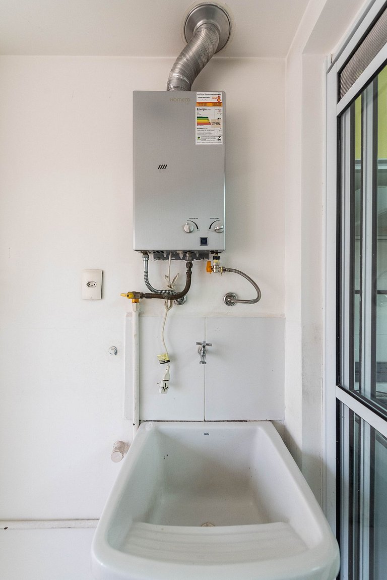 TPP112 Apartamento bem equipado próx. ao shopping