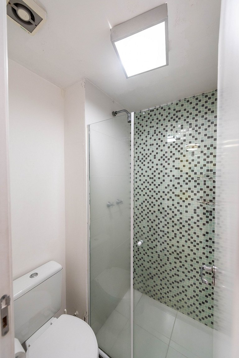 TPP112 Apartamento bem equipado próx. ao shopping