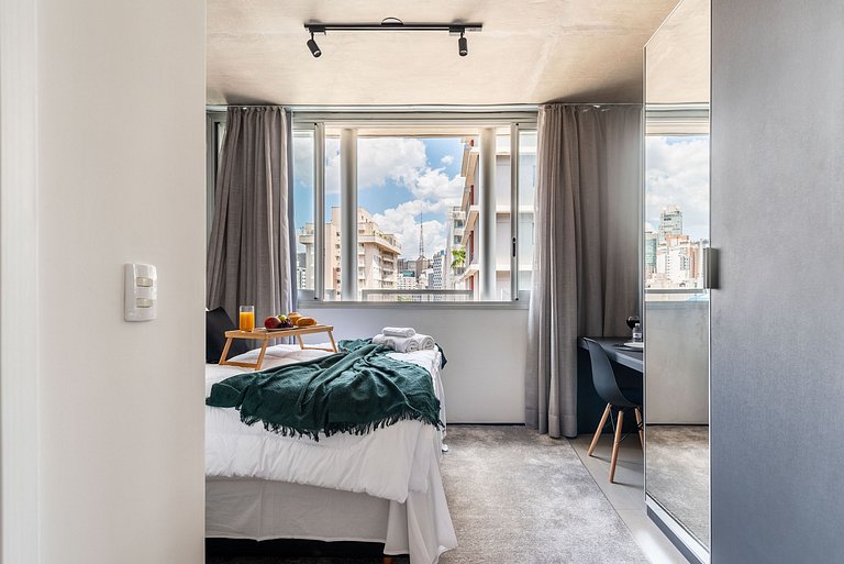 VNF1312 Seu Refúgio Perto do Shopping Frei Caneca