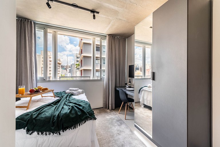 VNF1312 Seu Refúgio Perto do Shopping Frei Caneca