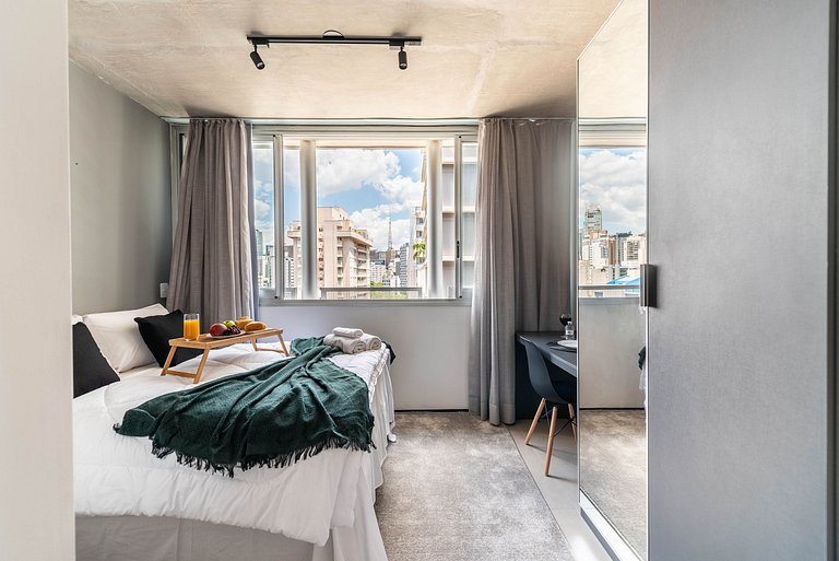 VNF1312 Seu Refúgio Perto do Shopping Frei Caneca