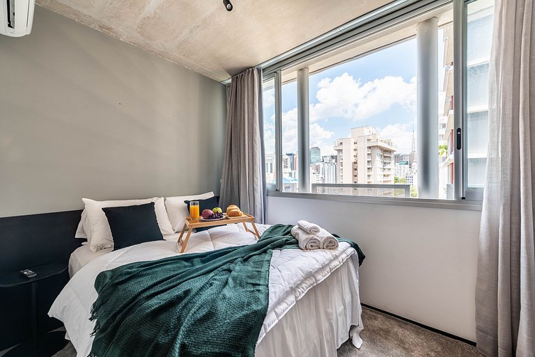 VNF1312 Seu Refúgio Perto do Shopping Frei Caneca