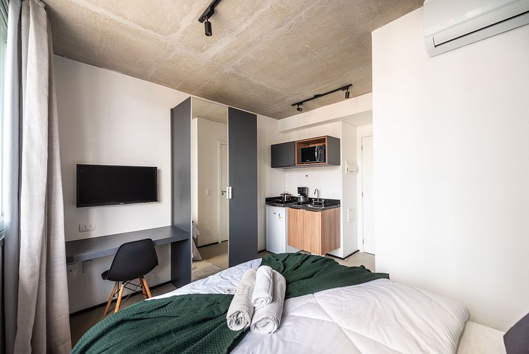 VNF1312 Seu Refúgio Perto do Shopping Frei Caneca