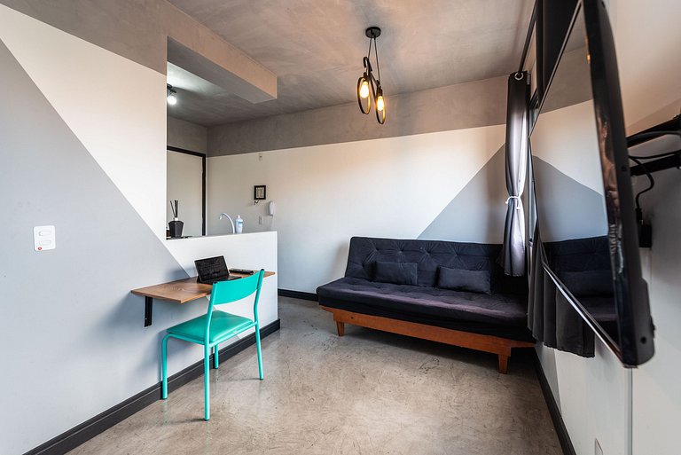 AQ2 Studio charmoso para 2 | Bela Vista