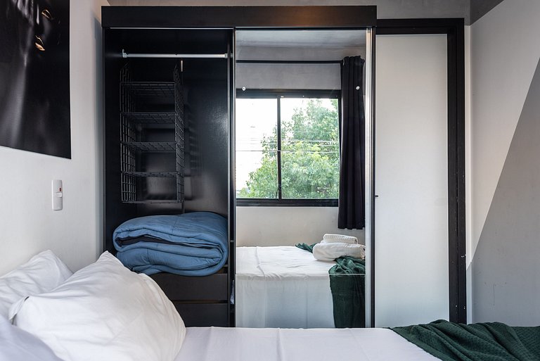 AQ2 Studio charmoso para 2 | Bela Vista