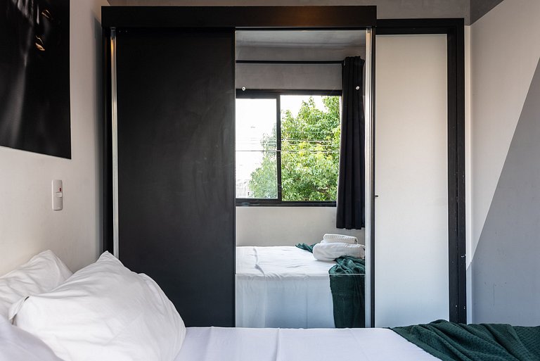 AQ2 Studio charmoso para 2 | Bela Vista