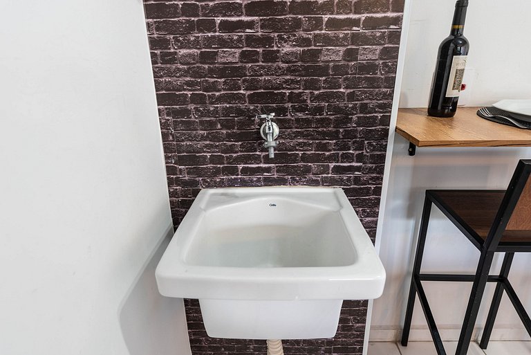 AQ2 Studio charmoso para 2 | Bela Vista