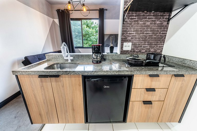 AQ2 Studio charmoso para 2 | Bela Vista