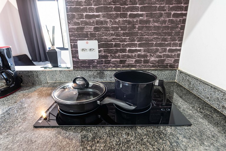 AQ2 Studio charmoso para 2 | Bela Vista