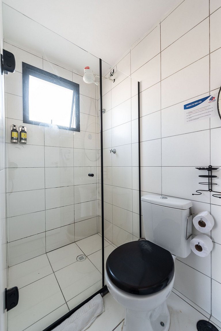 AQ2 Studio charmoso para 2 | Bela Vista