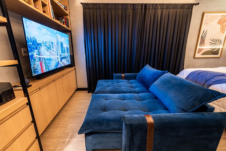 MS1205 Studio moderno com garden privativo