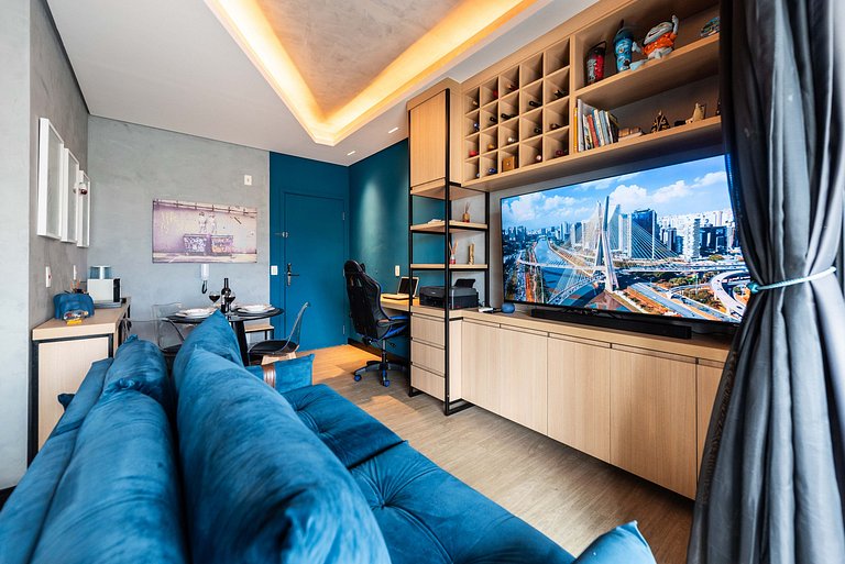 MS1205 Studio moderno com garden privativo