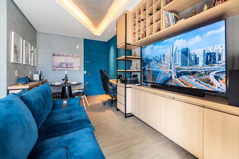 MS1205 Studio moderno com garden privativo