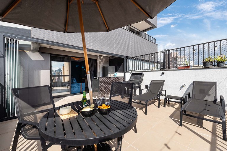 MS1205 Apto Contemporâneo Espaço Privativo C ofurô