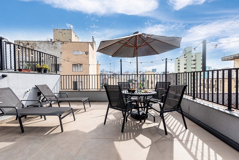 MS1205 Apto Contemporâneo Espaço Privativo C ofurô