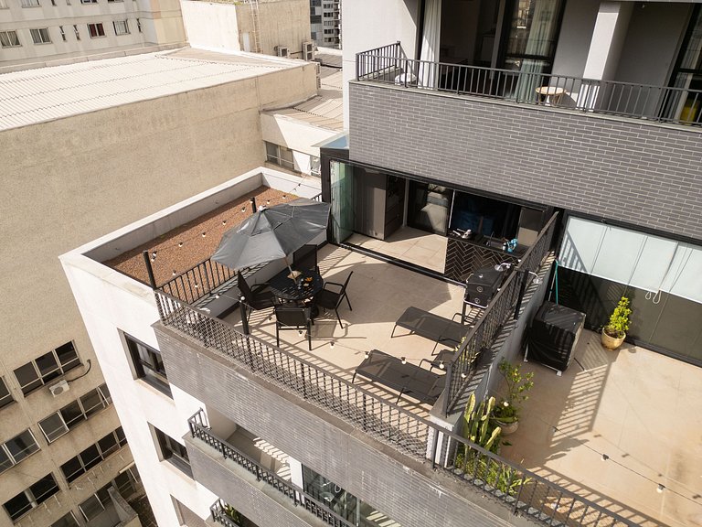 MS1205 Apto Contemporâneo Espaço Privativo C ofurô