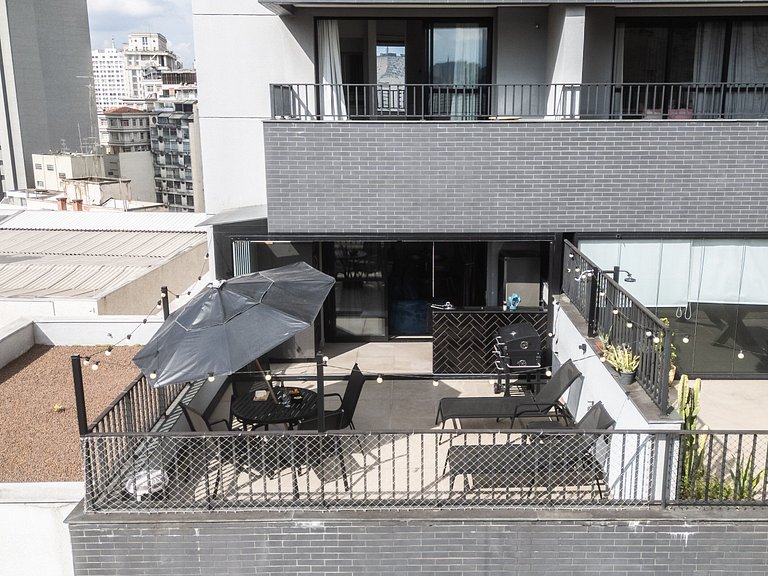 MS1205 Apto Contemporâneo Espaço Privativo C ofurô