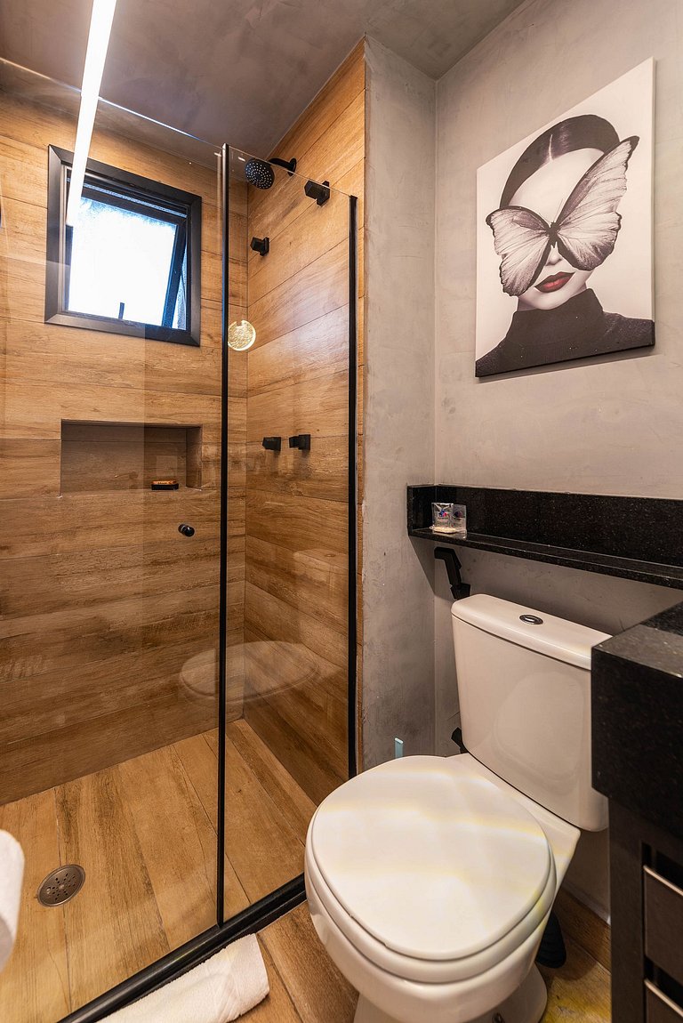 MS1205 Studio moderno com garden privativo