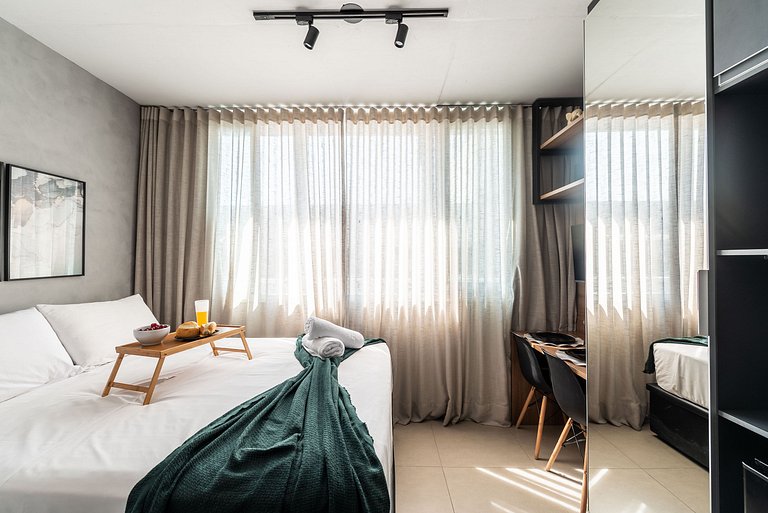 VNF1204 Seu Refúgio Perto do Shopping Frei Caneca