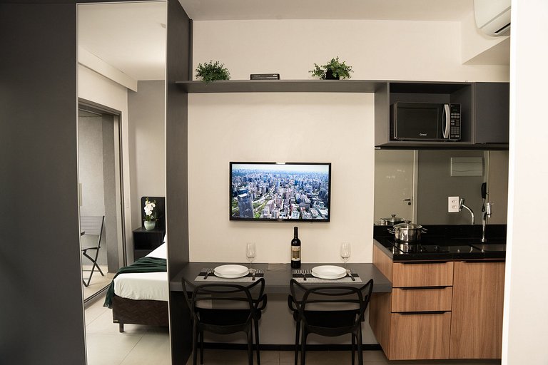 VNC7 Aconchego e Estilo Perto do Metrô Anhangabaú