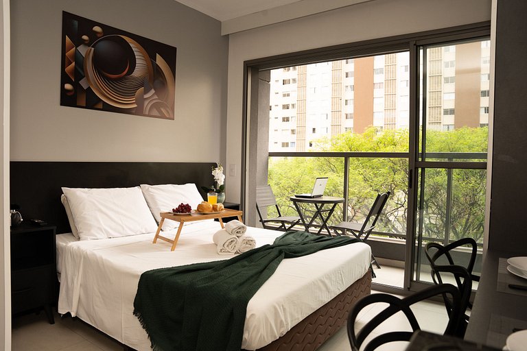 VNC7 Aconchego e Estilo Perto do Metrô Anhangabaú