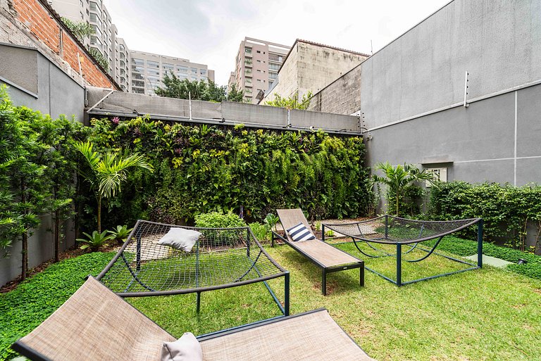 IA1104 Studio charmoso e confortável em Moema