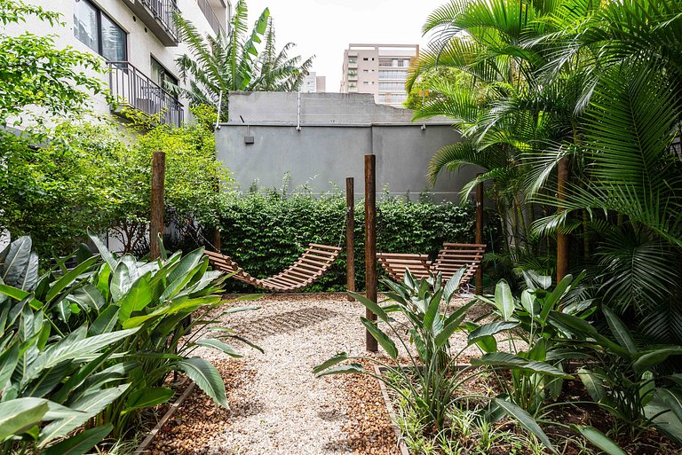 IA1104 Studio charmoso e confortável em Moema