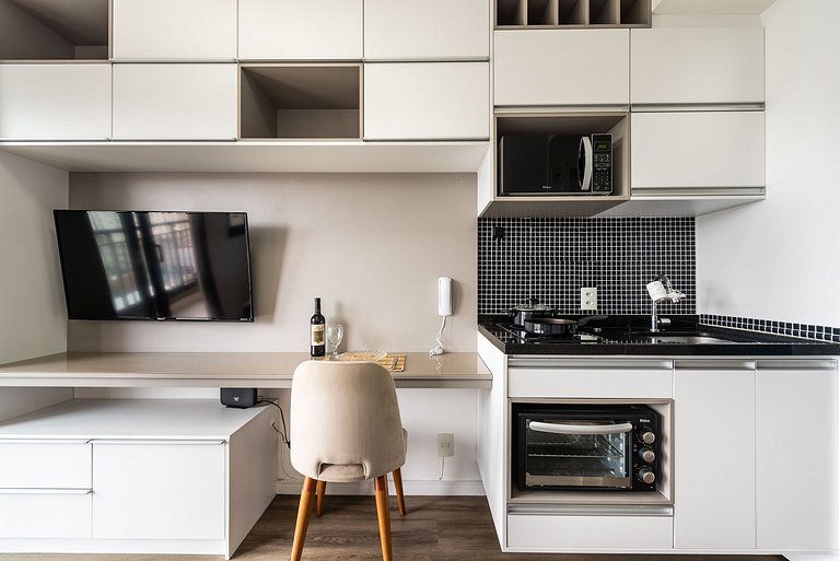 IA1104 Studio charmoso e confortável em Moema