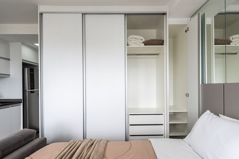 IA1104 Studio charmoso e confortável em Moema
