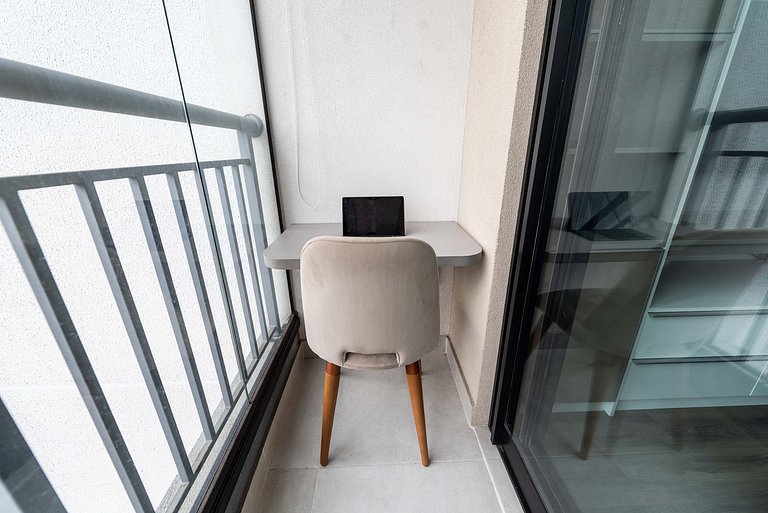 IA1104 Studio charmoso e confortável em Moema