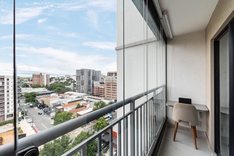 IA1104 Studio charmoso e confortável em Moema