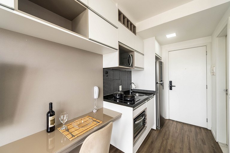 IA1104 Studio charmoso e confortável em Moema