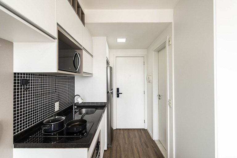 IA1104 Studio charmoso e confortável em Moema