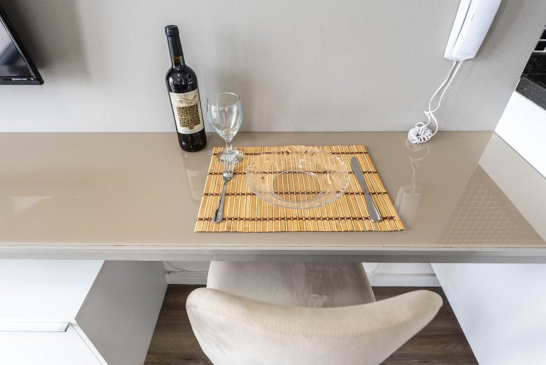 IA1104 Studio charmoso e confortável em Moema