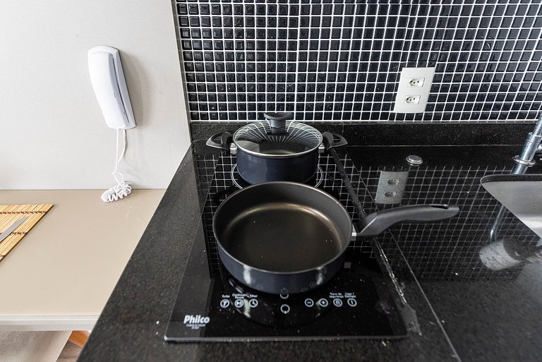 IA1104 Studio charmoso e confortável em Moema