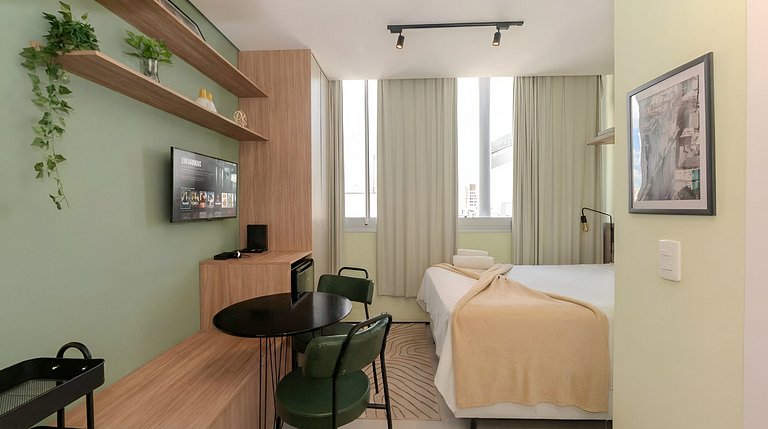 VNF1407 Studio próximo à Av. Paulista e Shopping