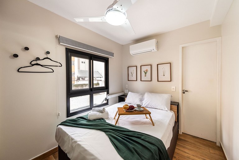 MI511 Studio Charmoso e Confortável p/ Até 4